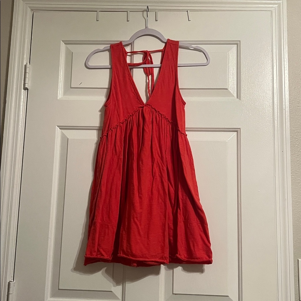 American Eagle Outfitters Red Mini Dress
